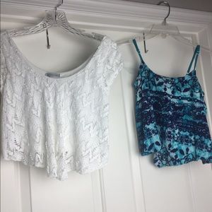 Charlotte Russe and eyelash couture lot of two